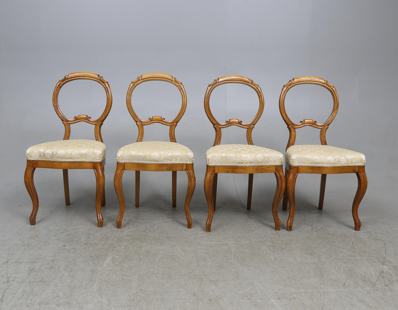 STOLAR, 4 st, nyrokoko, omkring 1900.