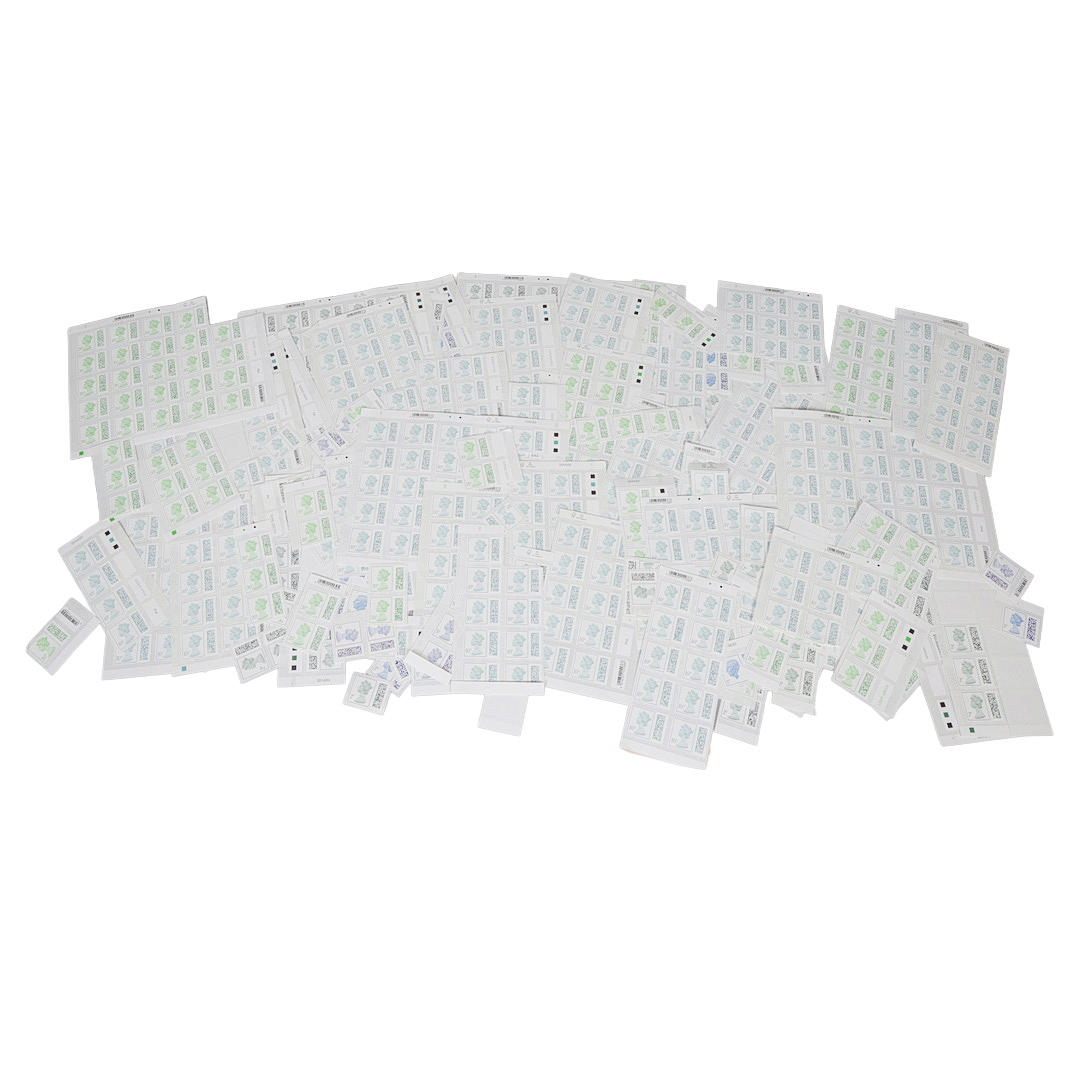 GB MINT BARCODED STAMPS FROM ROYAL MAIL (QTY).