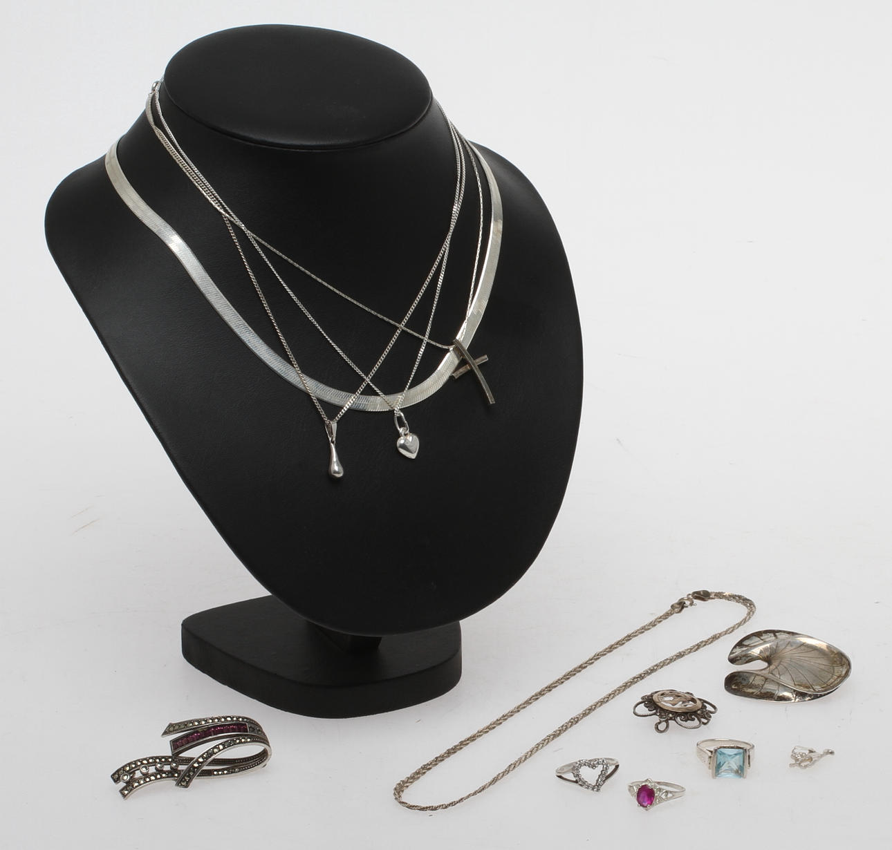 SMYCKEN, silver, 12 delar, 1900/2000-tal.