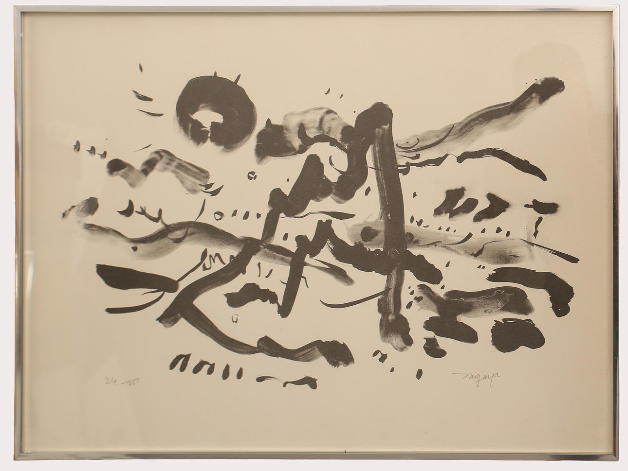 ITOKU TAGAYA. Lithograph, composition, numbered 24/250, signed.