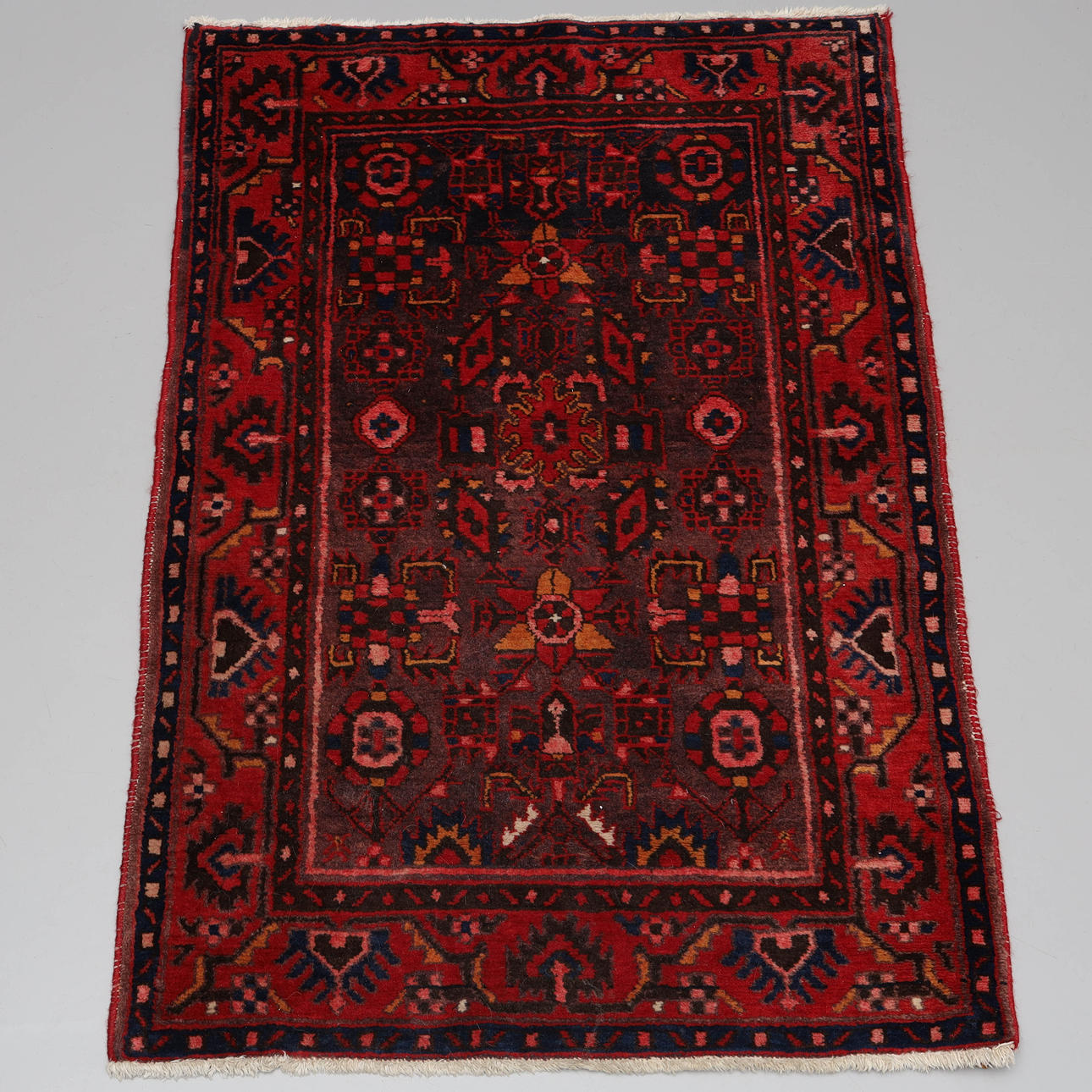 CARPET, Hamadan, hand-knotted, wool, Persian.