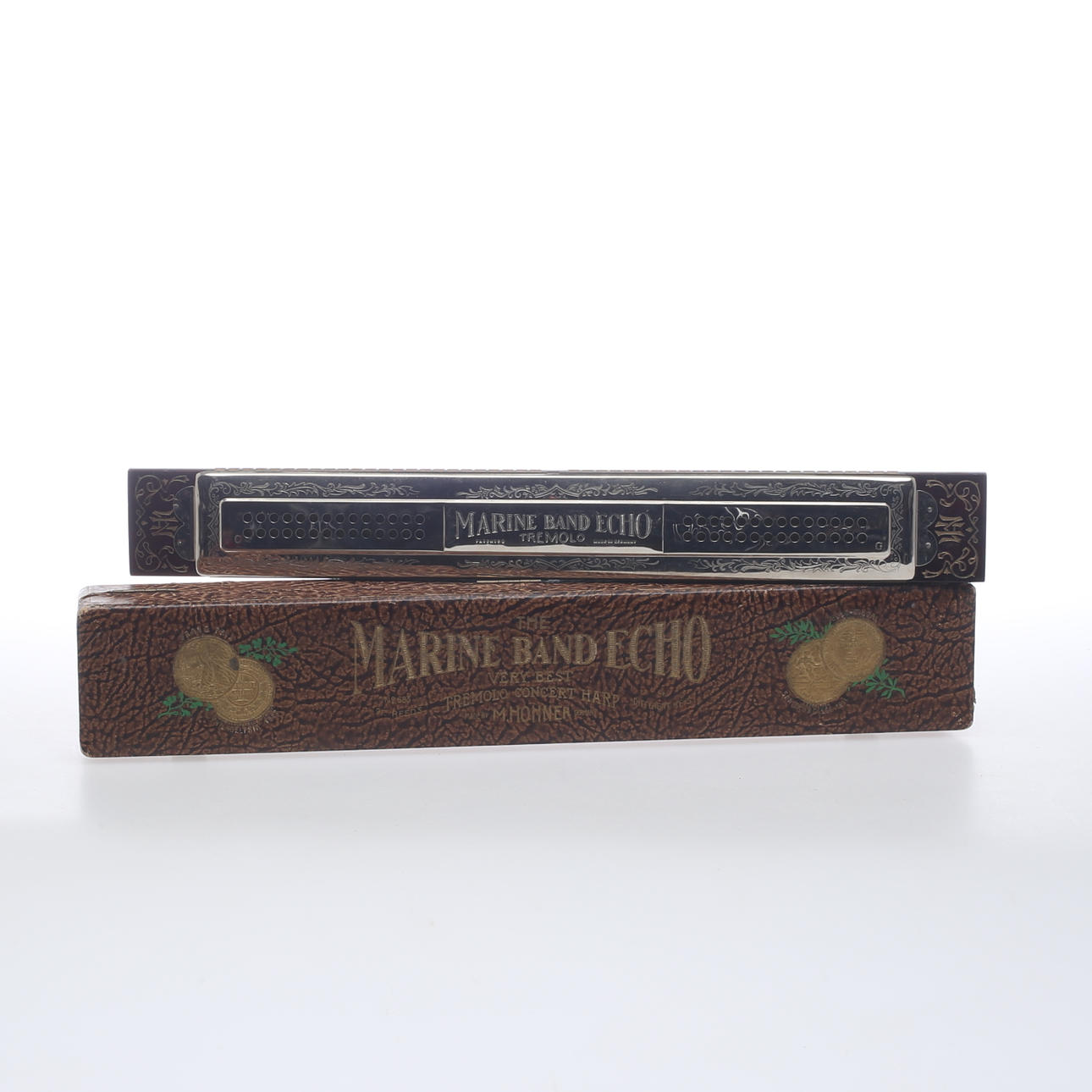 MUNSPEL, "The Marine Band Echo", M. Hohner, Tyskland.