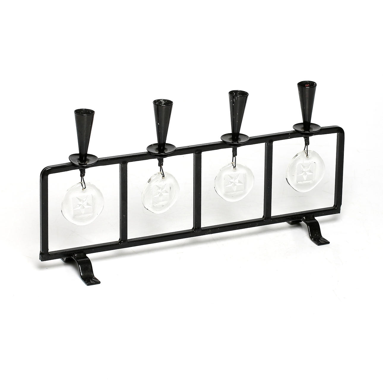 ADVENTSLJUSSTAKE, smide och glas, Erik Höglund, Boda smide. 1900-talets andra hälft.