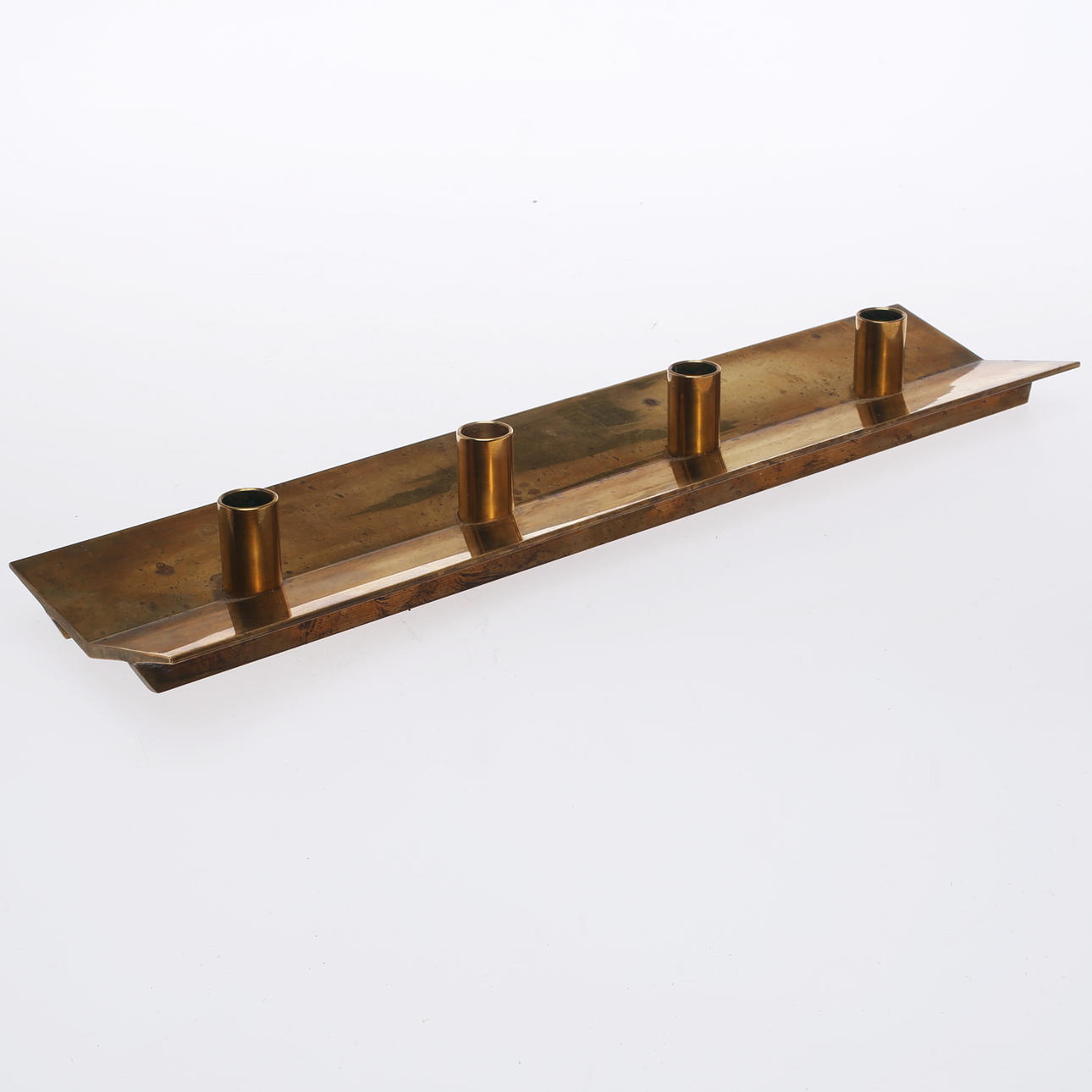 KANDELABER, mässing, Pierre Forsell, Nr 69, Skultuna.