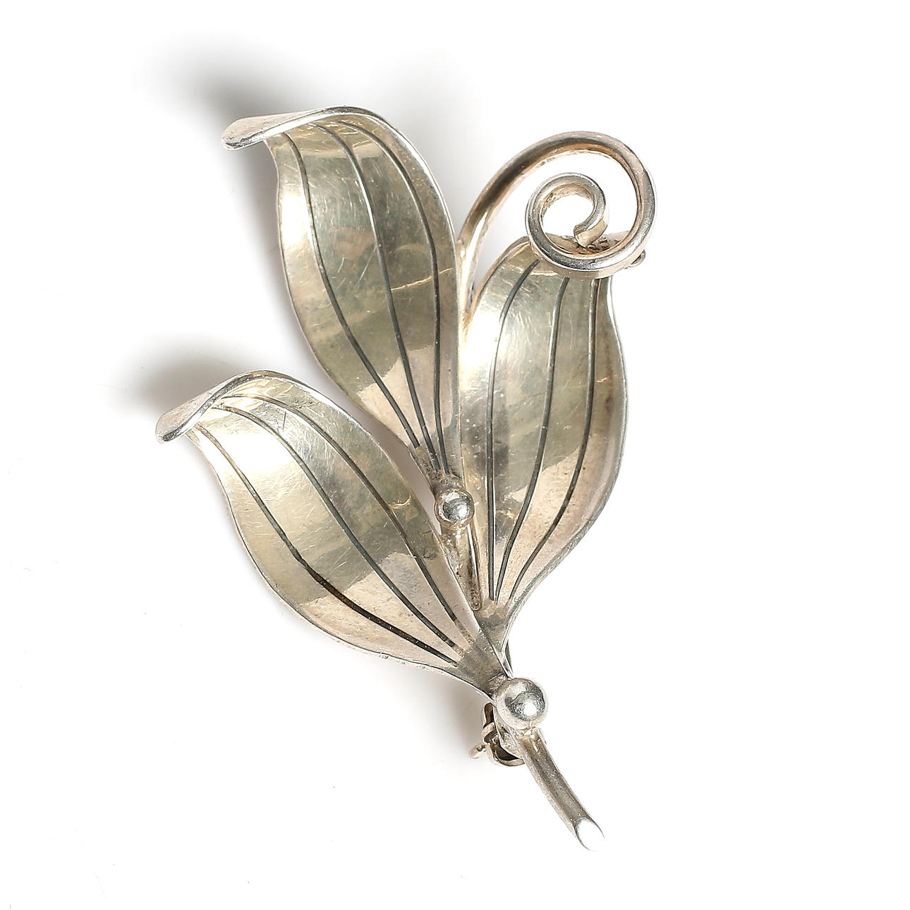 BROSCH, silver, Victor Janson, Lindesberg, 1963.