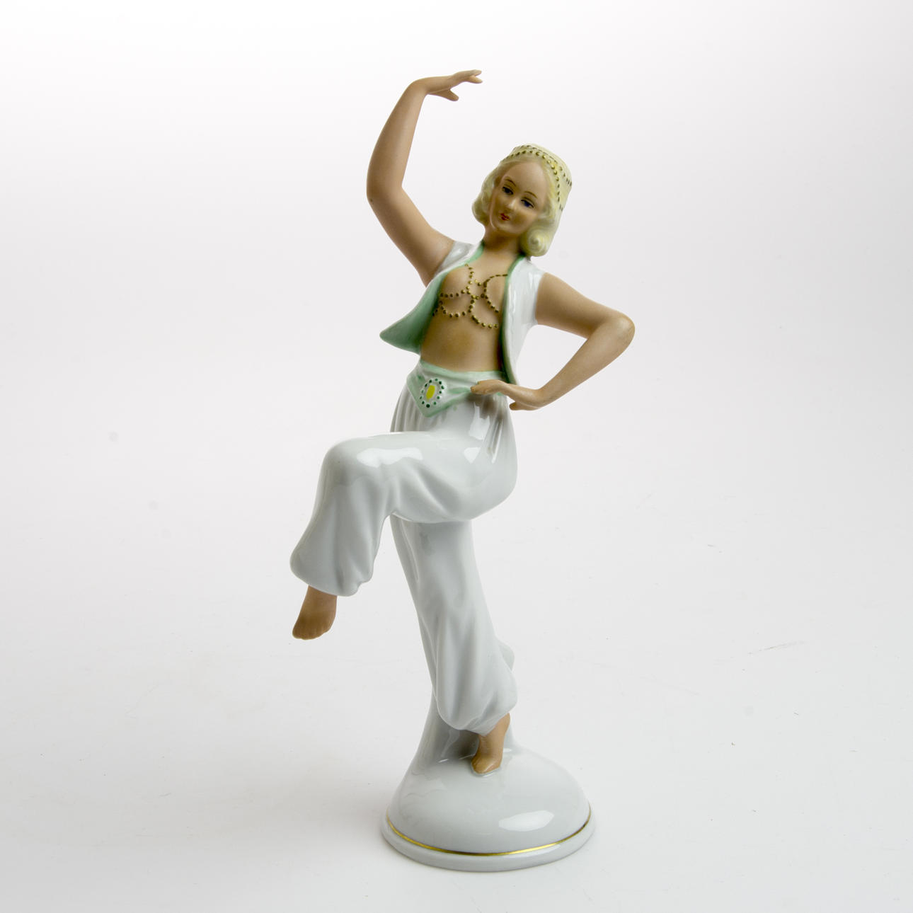 FIGURIN, dansande kvinna, Schaubachkunst.