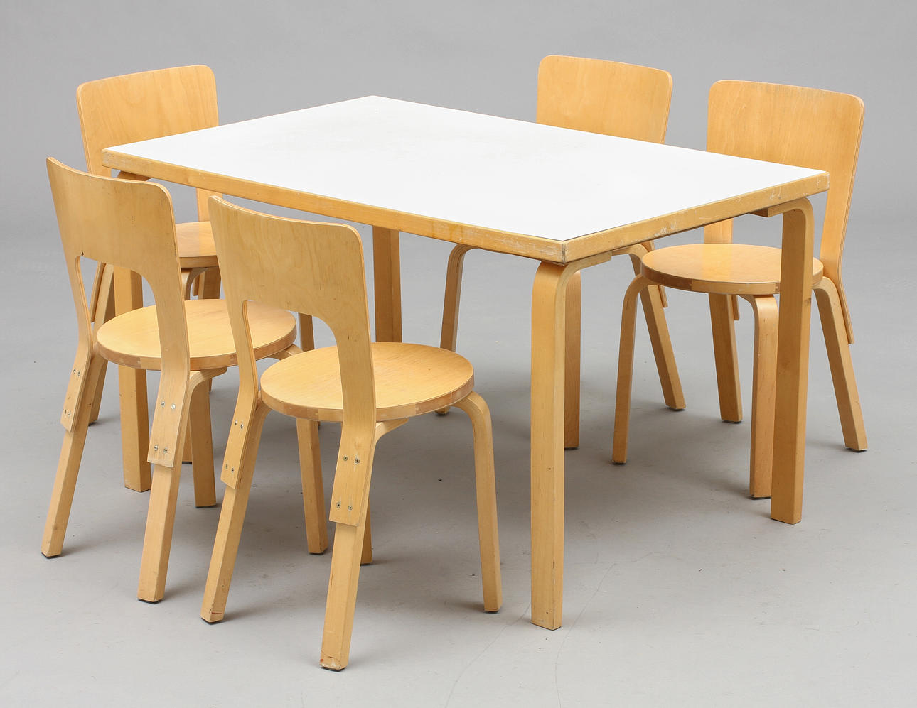 MATGRUPP 9 delar, Alvar Aalto, Artek, Finland.