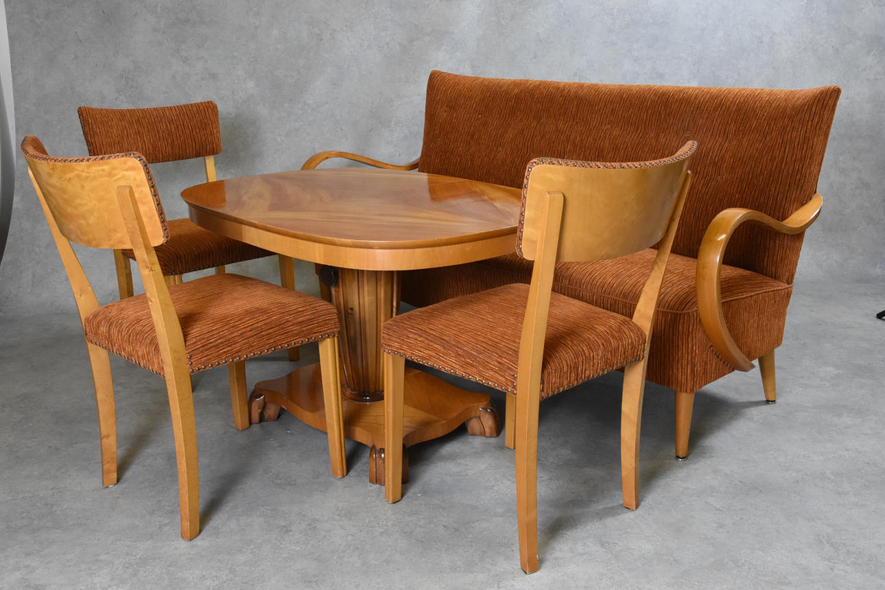 MÖBLEMANG, 6 delar Swedish Modern 1930-tal.