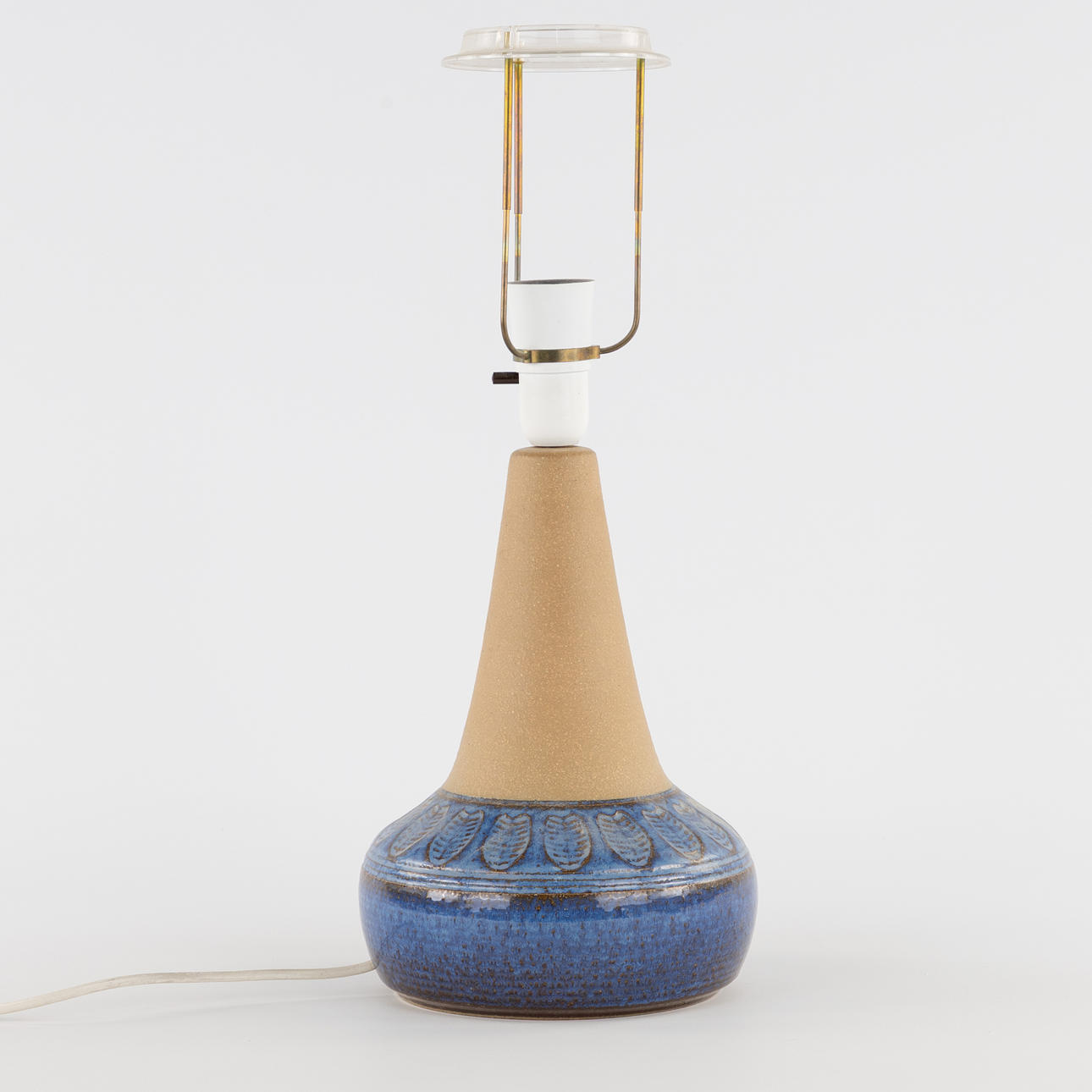 EINAR JOHANSEN. table lamp, stoneware, Söholm.