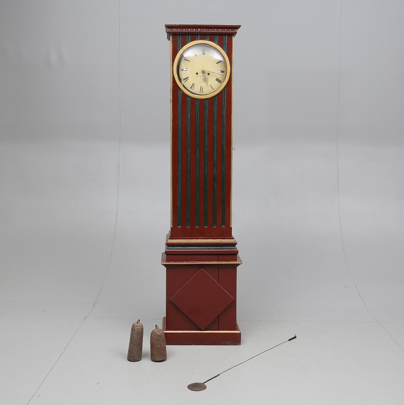 GOLVUR, gustavianskt, 1700-/1800-tal.