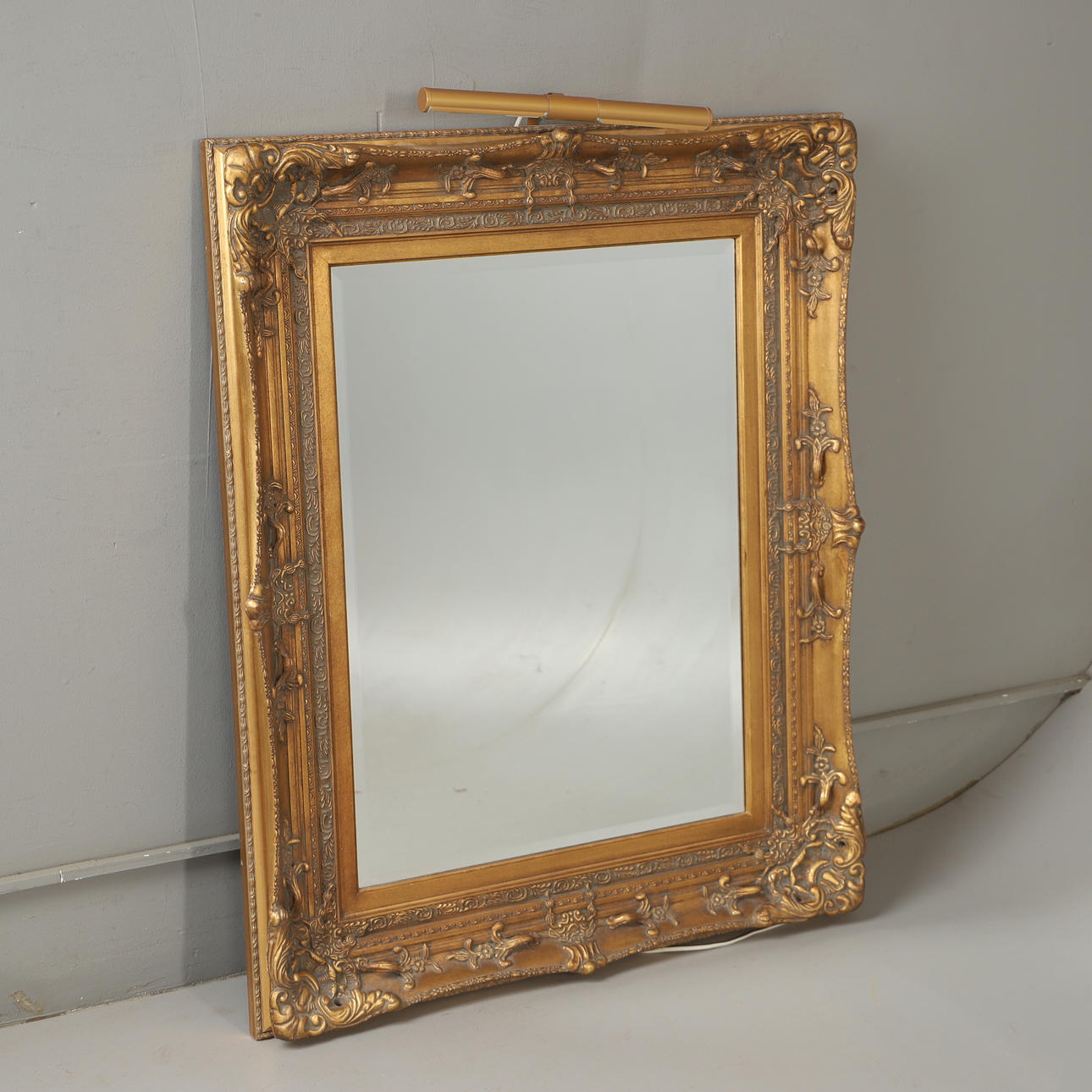 MIRROR, gilt, 20th/21st century.