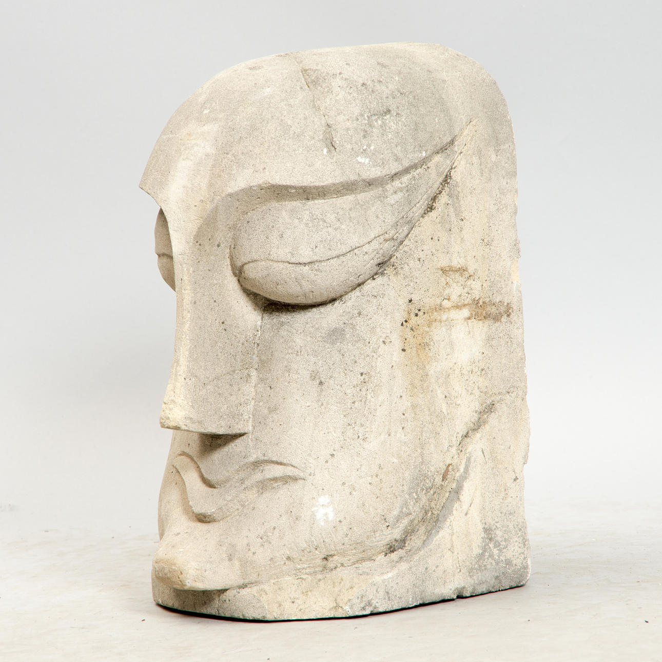 SKULPTUR, påskön, sandsten, samtida.