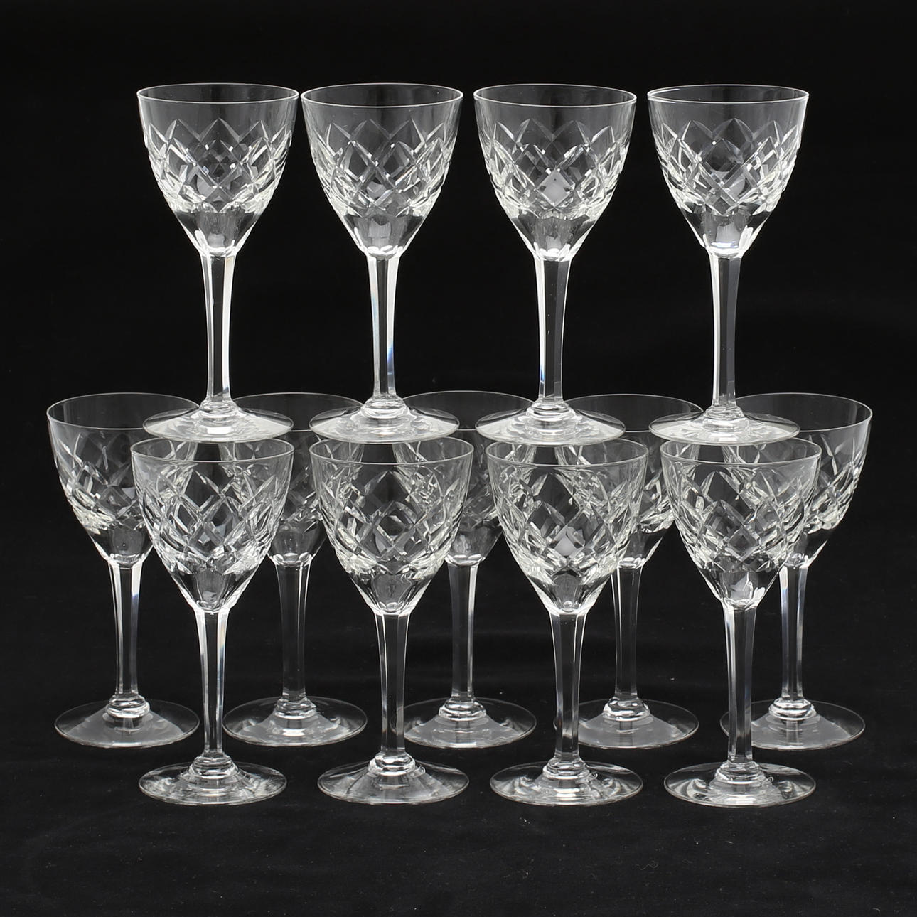 VINGLAS, 13 st, rutslipade.