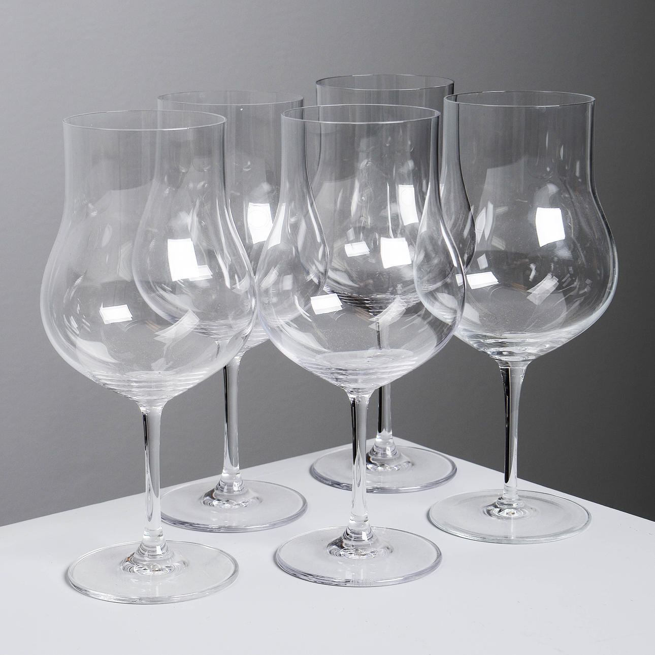 LARGE WINE GLASSES, 5 pcs, Villeroy & Boch.