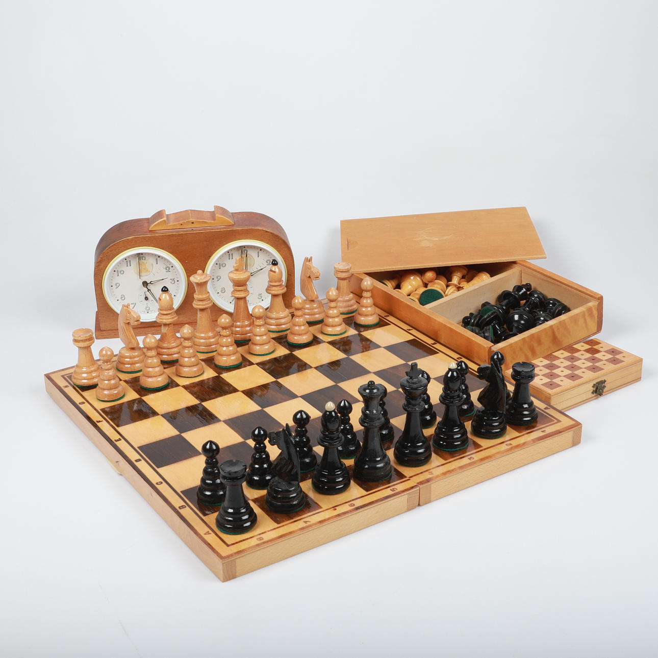 CHESS, with accessories.