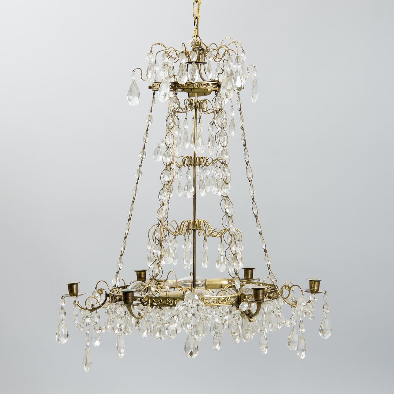 LJUSKRONA, Hagamodell, gustaviansk stil, 1900-tal.