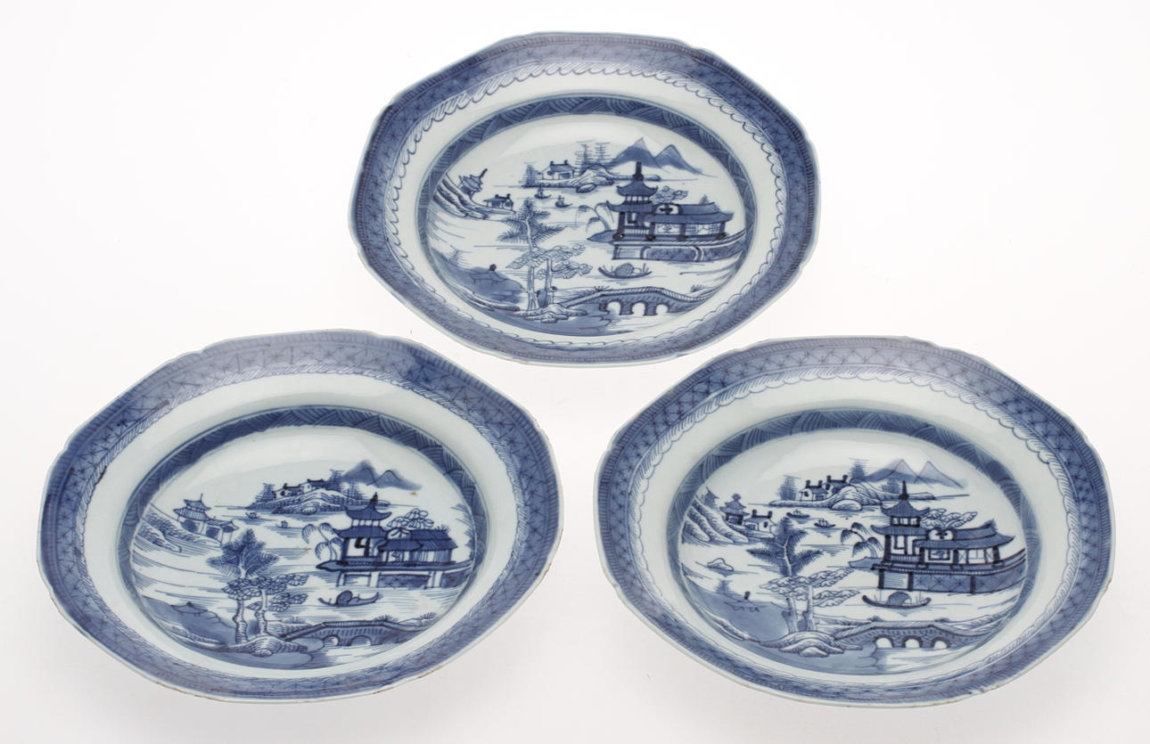 DJUPA TALLRIKAR 3 st. 17-1800-tal.