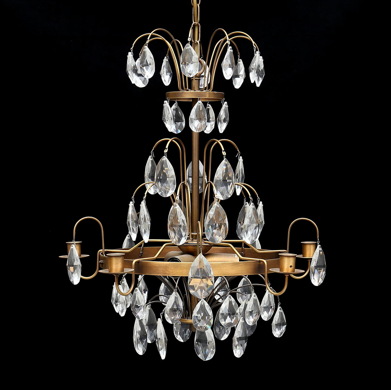 LJUSKRONA, Reijmyre, 1900-talets andra hälft. Höjd ca 49 cm.