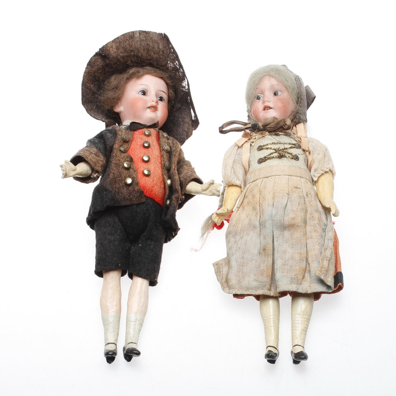 DOCKOR, ett par, Tyskland, omkring 1900.