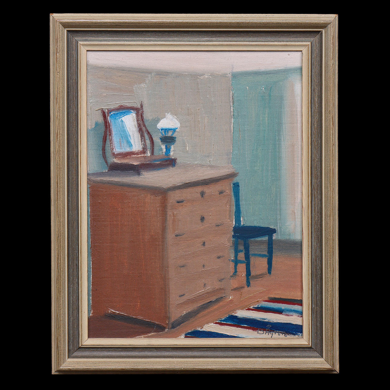 BENGT ÅGREN (b. 1936), OIL ON PANEL, SIGNED.