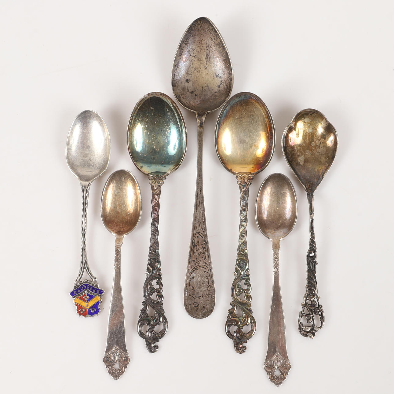 SKEDAR, 7 stycken, silver.