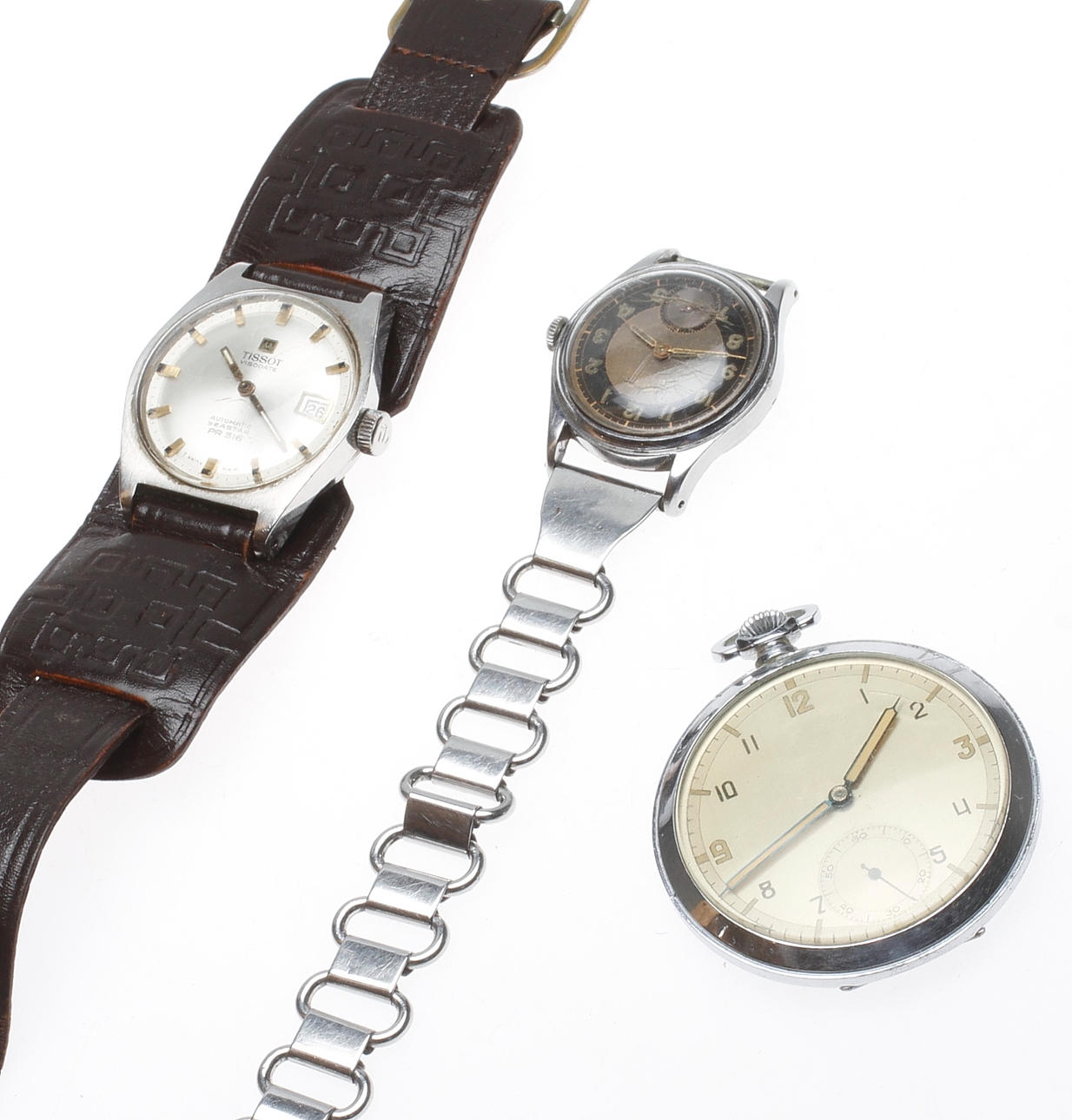 ARMBAND- OCH FICKUR, 3 st, bland annat Tissot.