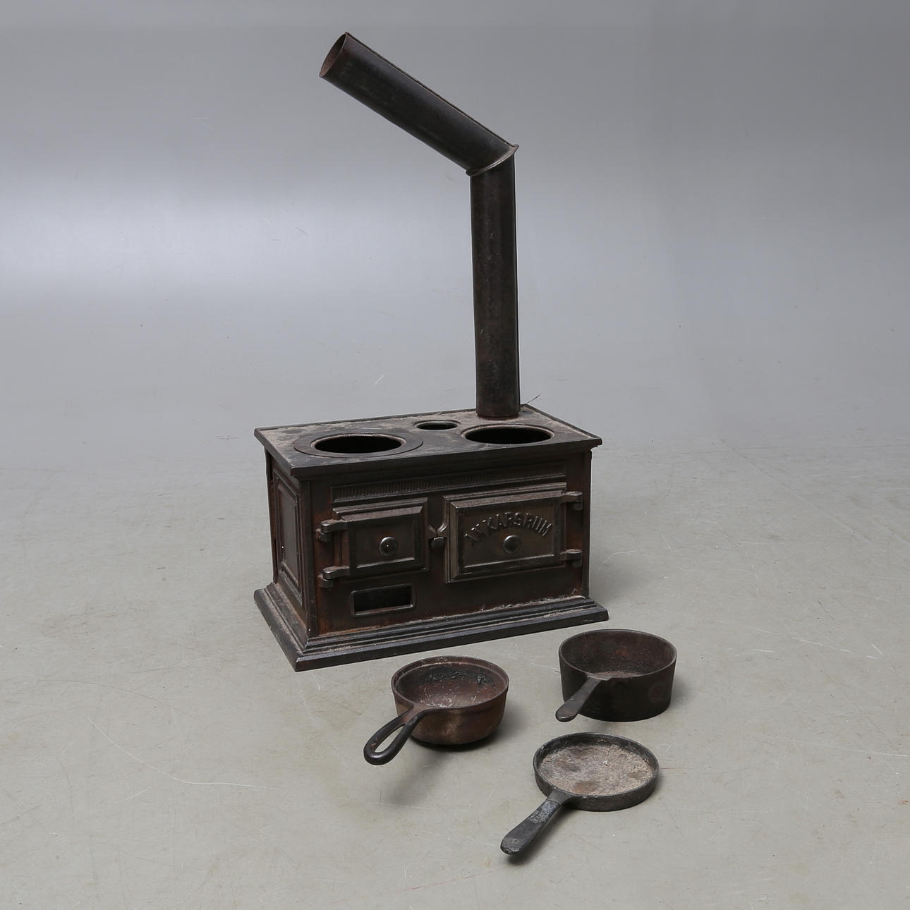 BARNSPIS, gjutjärn, märkt Ankarsrum.