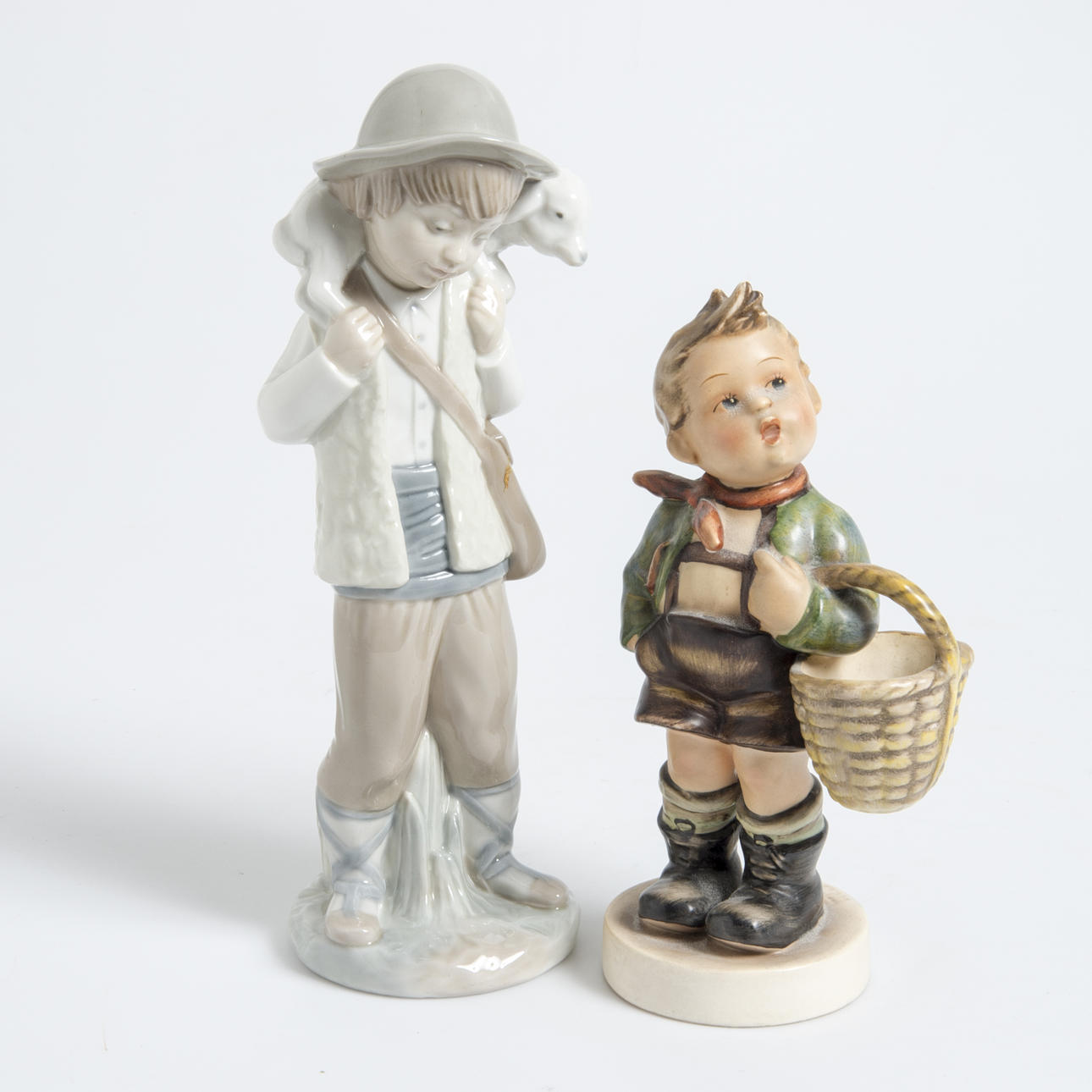 FIGURINER, 2 stycken, Hummel samt Zaphir.