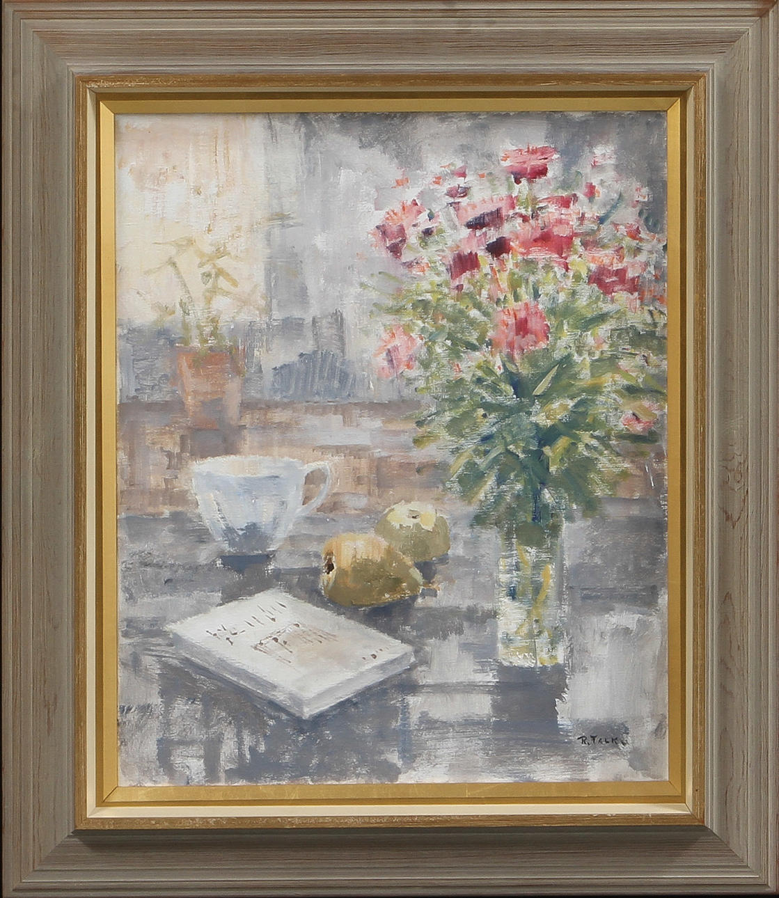 RAGNAR FALK. Stilleben, olja på duk, sign.