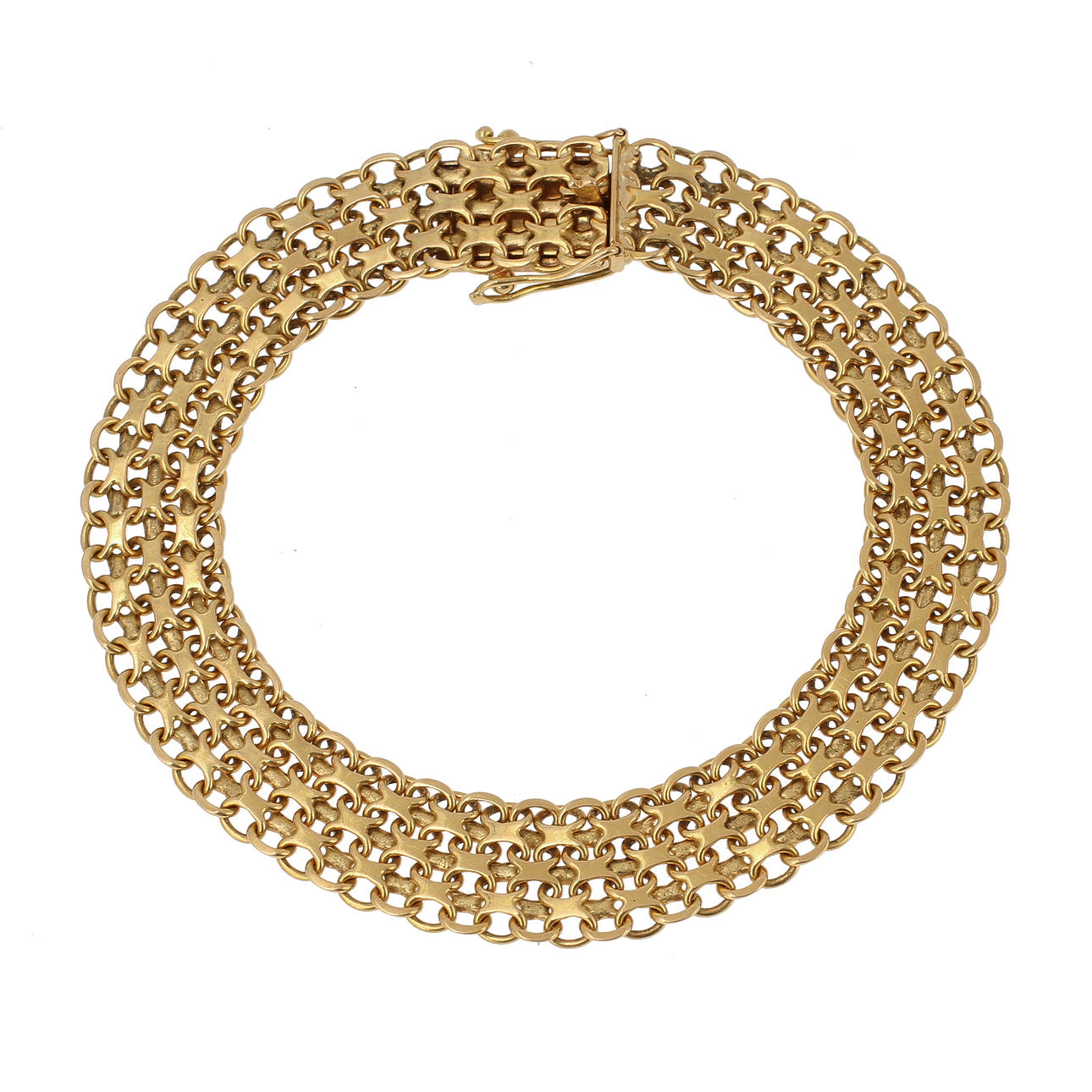 ARMBAND, 18k guld, 16,9 gram.