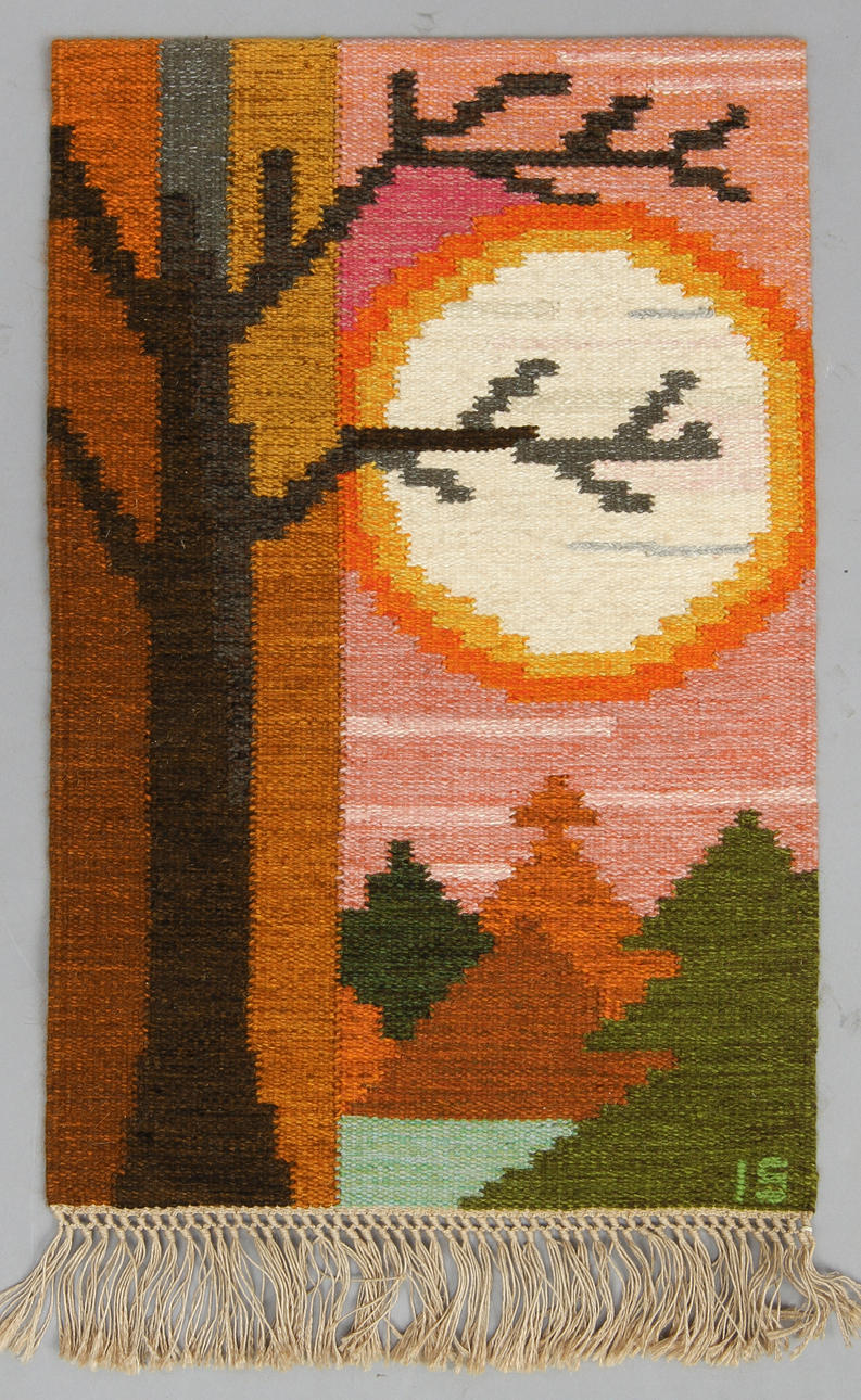 VÄVNAD, "Augustimåne" Ingegerd Silow.