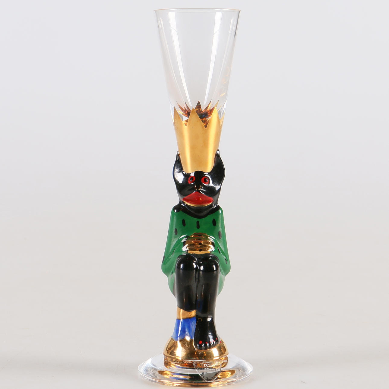 SNAPSGLAS, "Nobelservisen", Jubileumsupplaga, Gunnar Cyren, Orrefors, 2001.