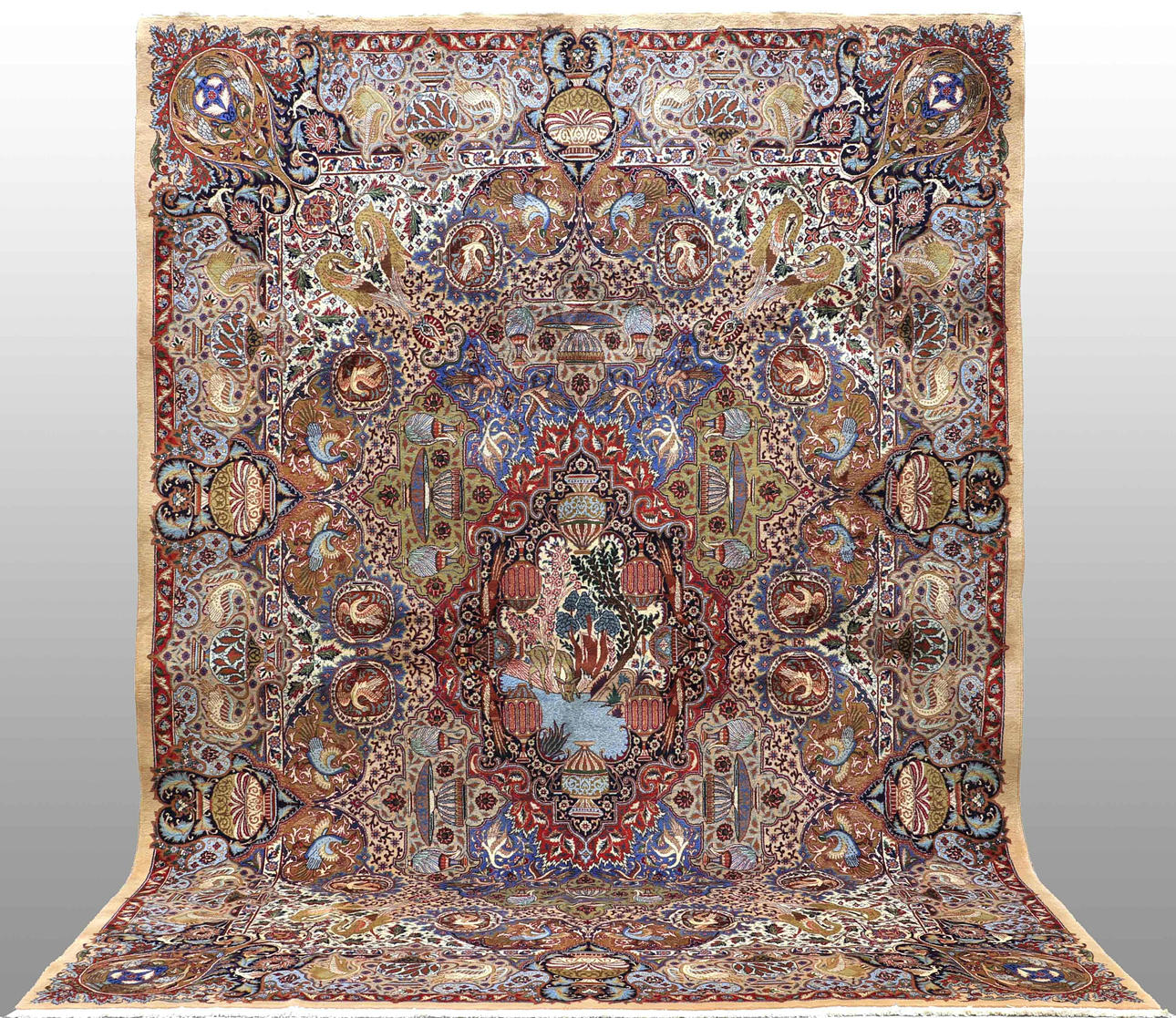 MATTA, figural Kashmar, 410 x 295 cm.