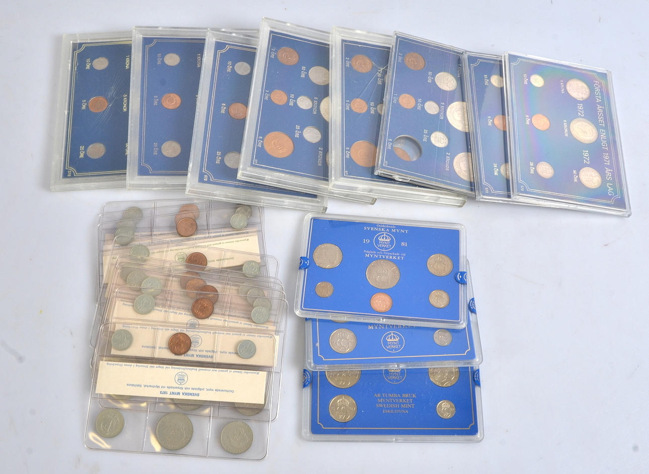 MYNTÅRSATSER, Sverige, 20-stycken.
