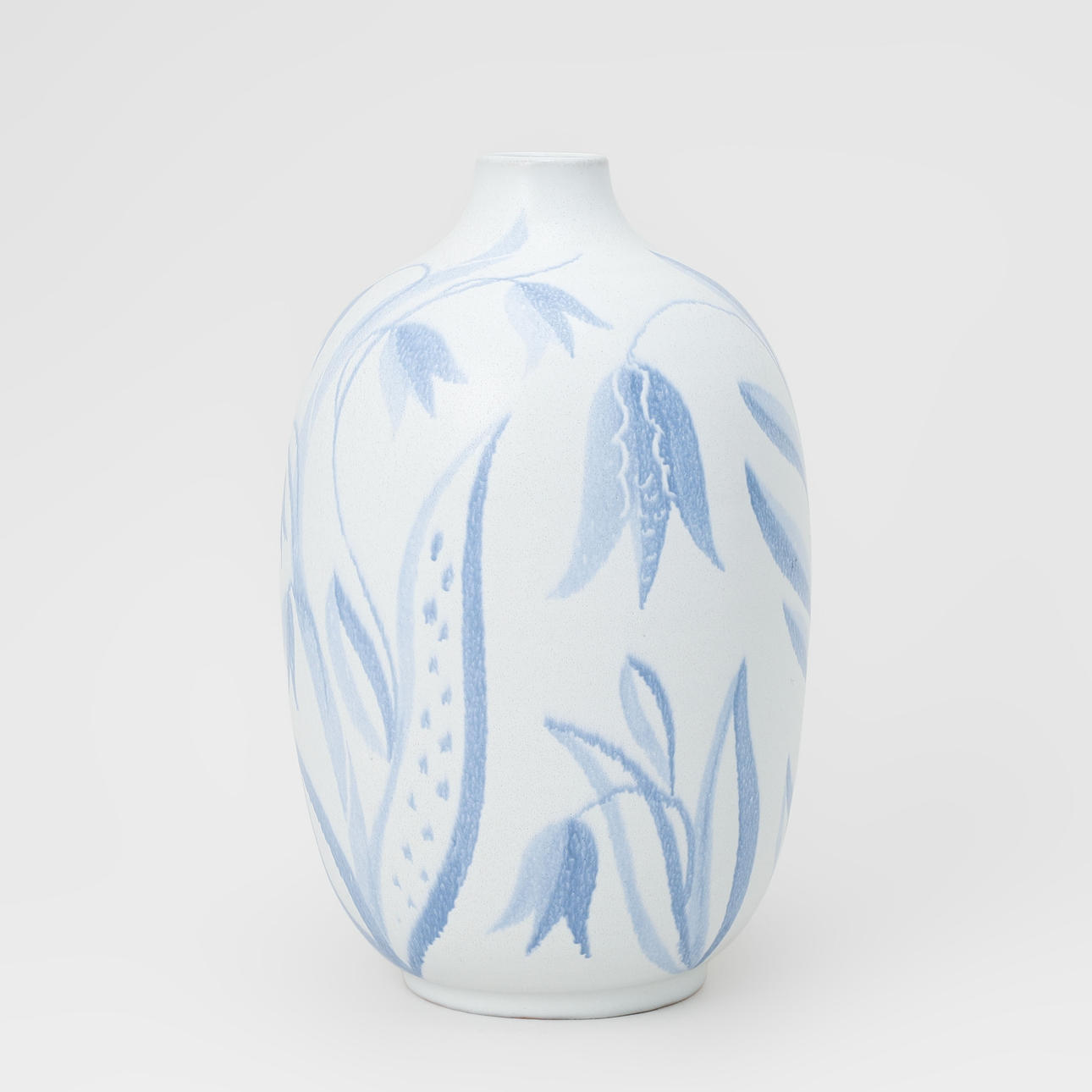 ANNA-LISA THOMSON. Vase, "Flora", glazed earthenware, Upsala-Ekeby.