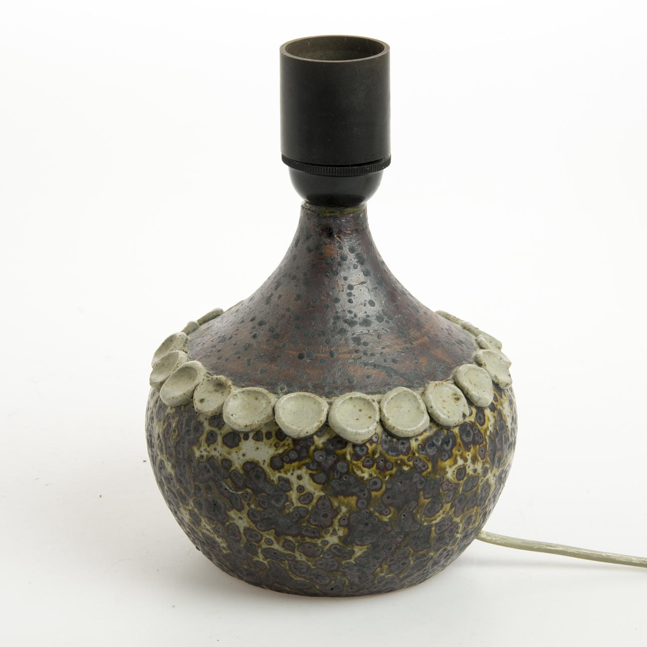 BORDSLAMPA, keramik, Claes Thell, Höganäs.