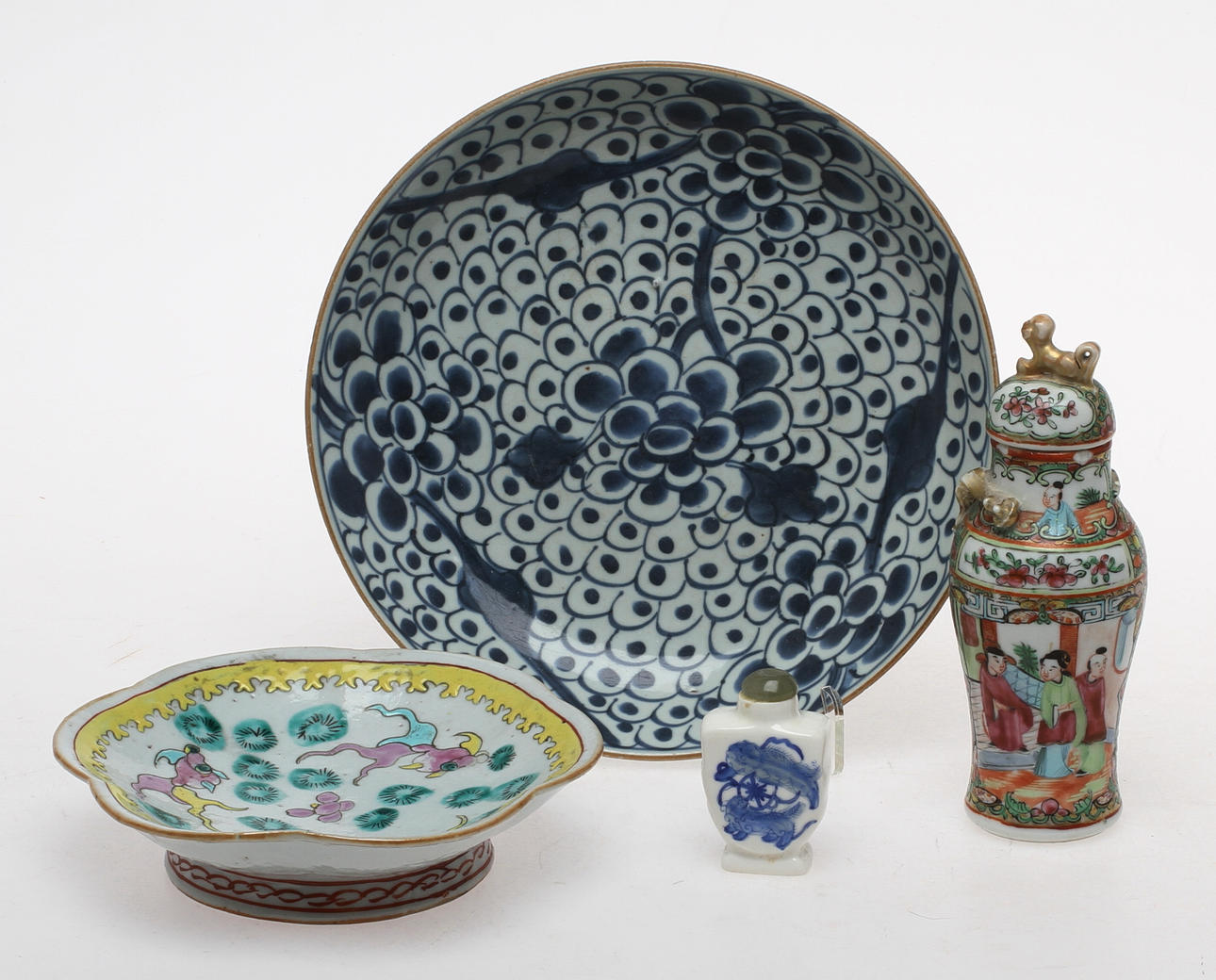 PARTI PORSLIN, 4 delar, Kina.