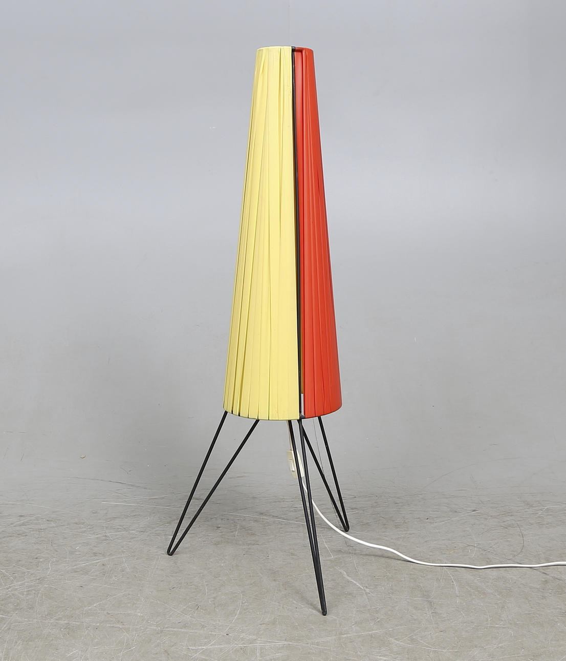 GOLVLAMPA, sk raketlampa, 1950-tal.