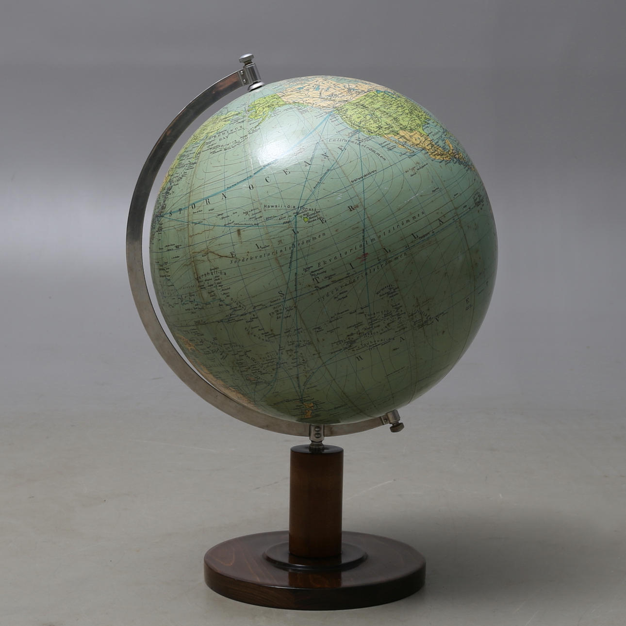 JORDGLOB, Columbus, 1930-tal.