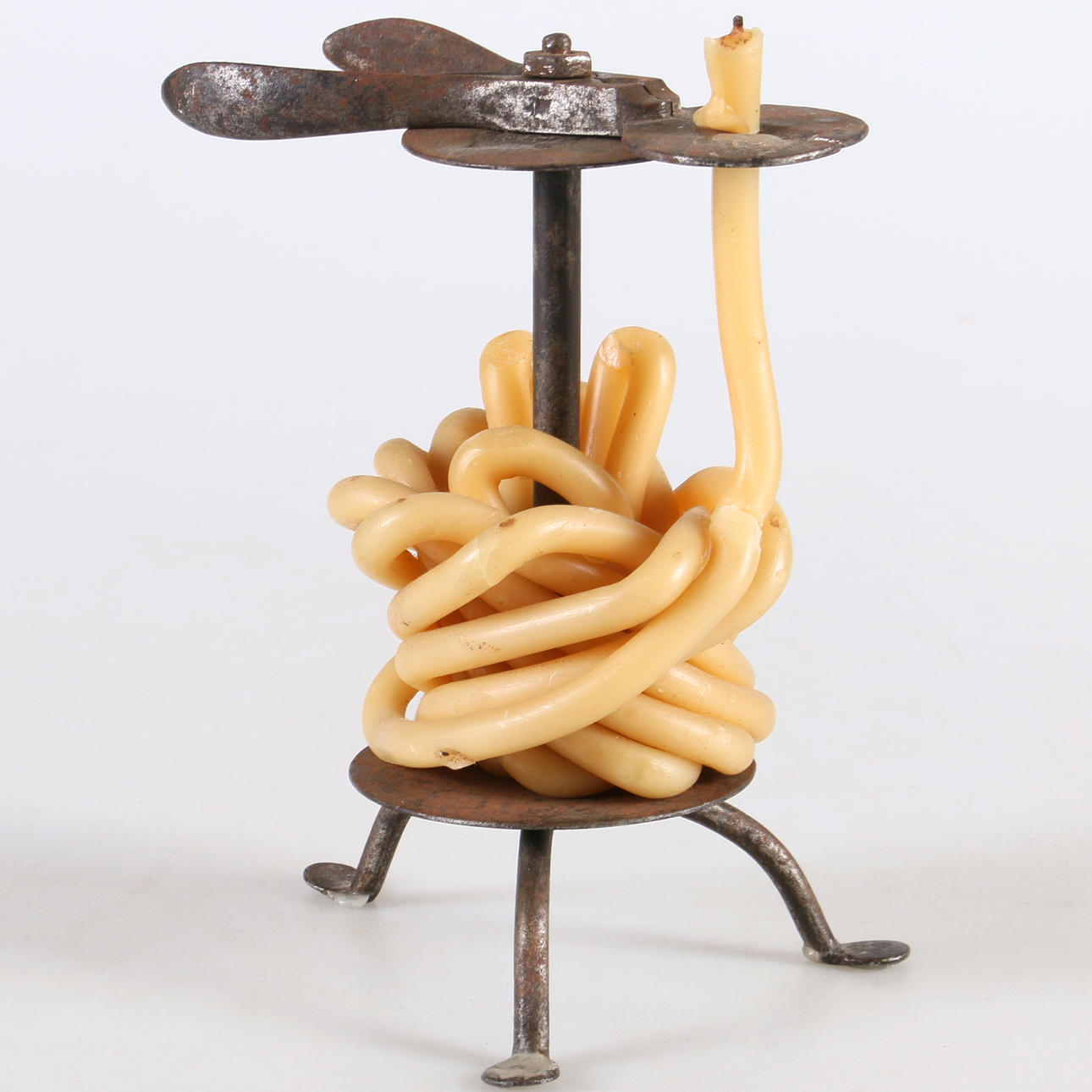 VAXSTAPEL, järn, 1800-tal.