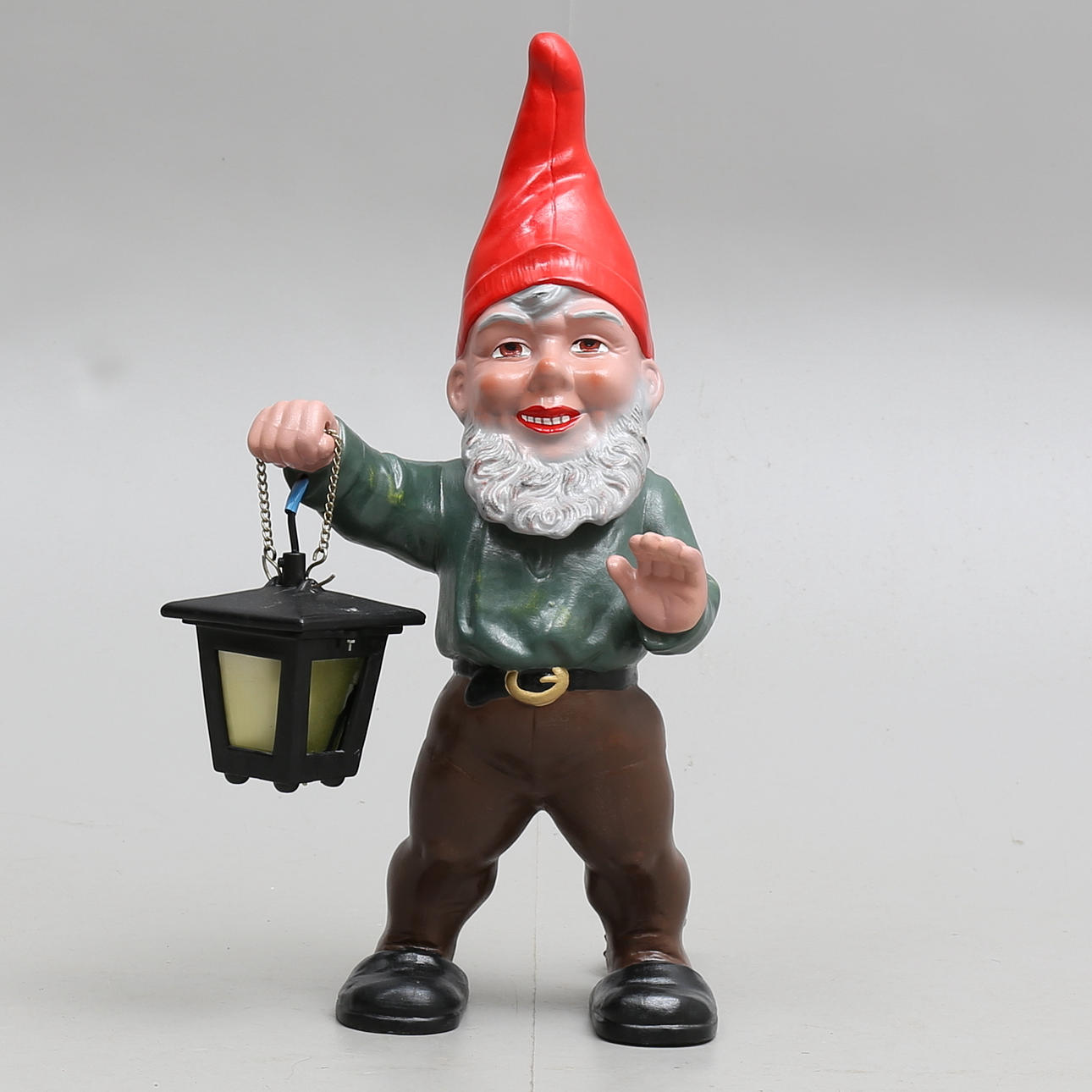 TOMTE, keramik, med belysning, Heissner.