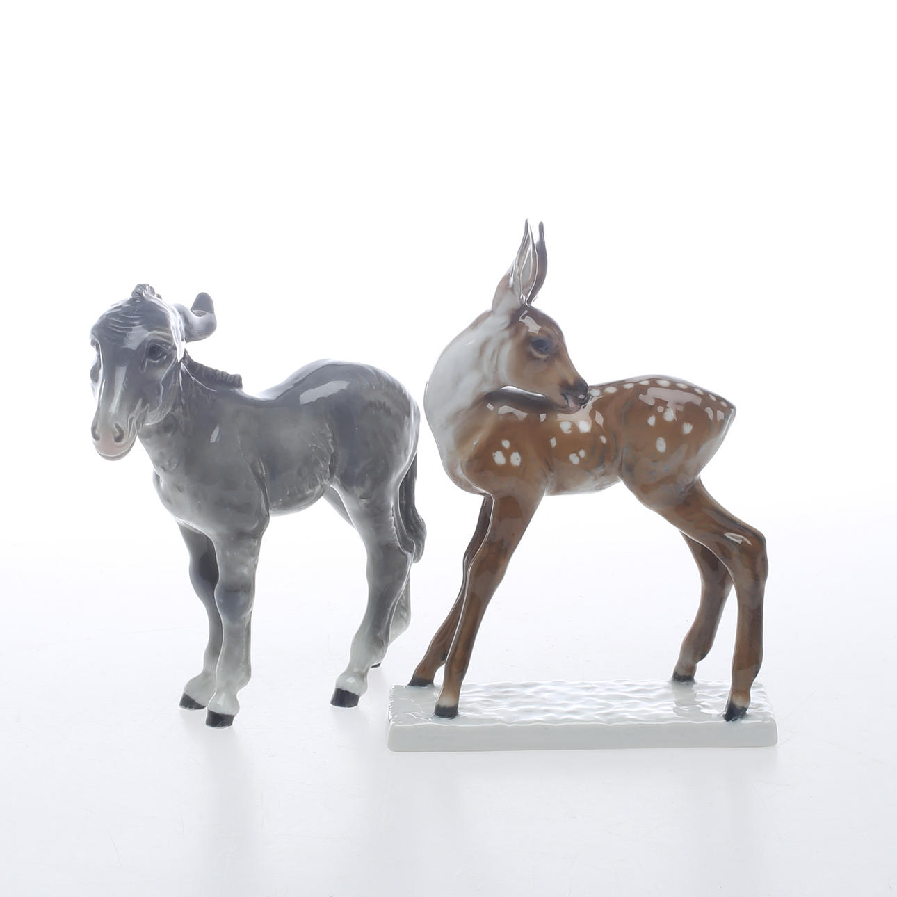 FIGURINER 2 st, porslin, Rosenthal.