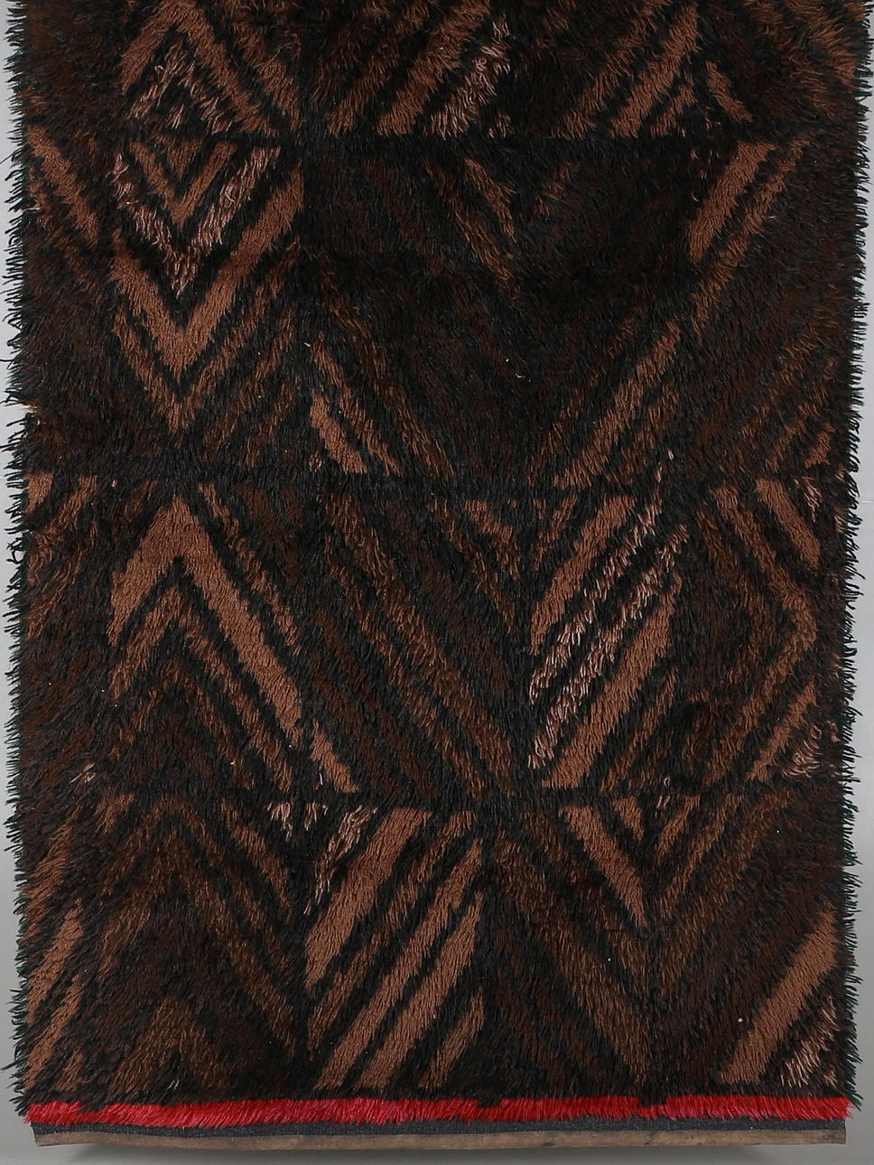 OIDENTIFIERAD KONSTNÄR. RYAMATTA, 116 x 174 cm, 1900-talets mitt.