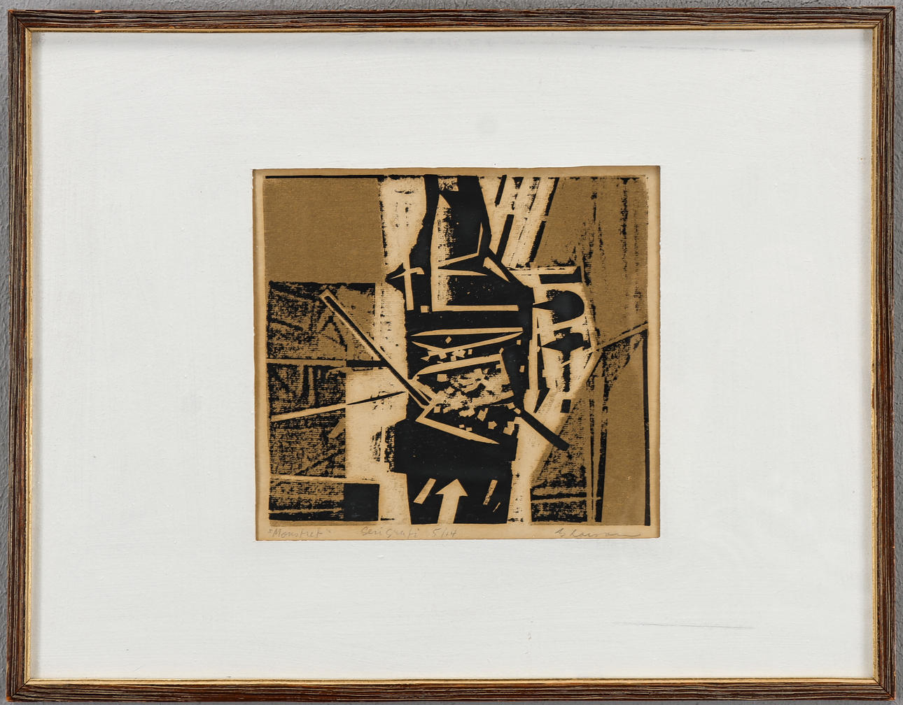 GUNNAR LARSON. Serigraph 5/14, signed.