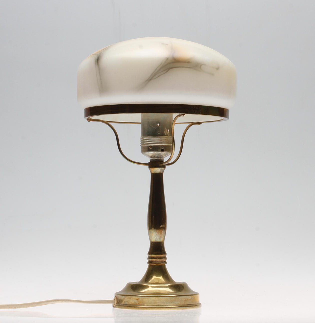 BORDSLAMPA, mässing, Holmbo, Bersbo, 1982.