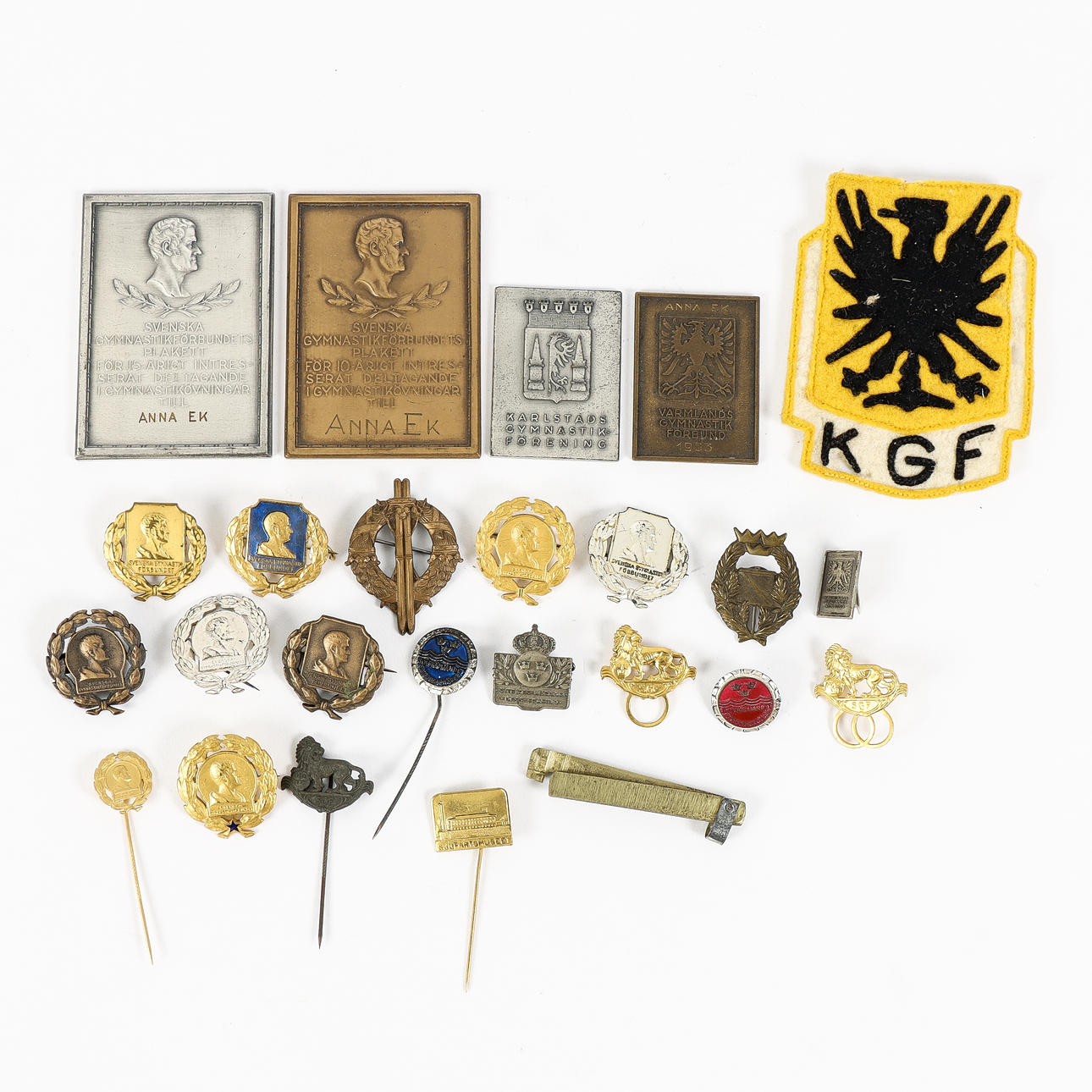 BADGES AND MEDALS.