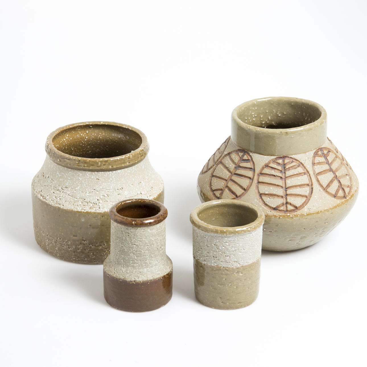 VASER, 4 stycken, Hertha Bengtsson, Rörstrand.