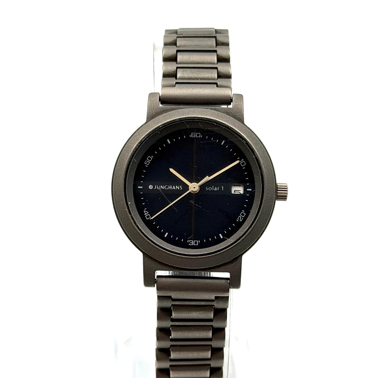 JUNGHANS SOLAR 1, wristwatch, quartz, titanium.