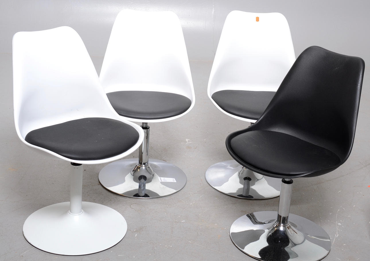 STOLAR SNURRBARA FORMGJUTEN PLAST.