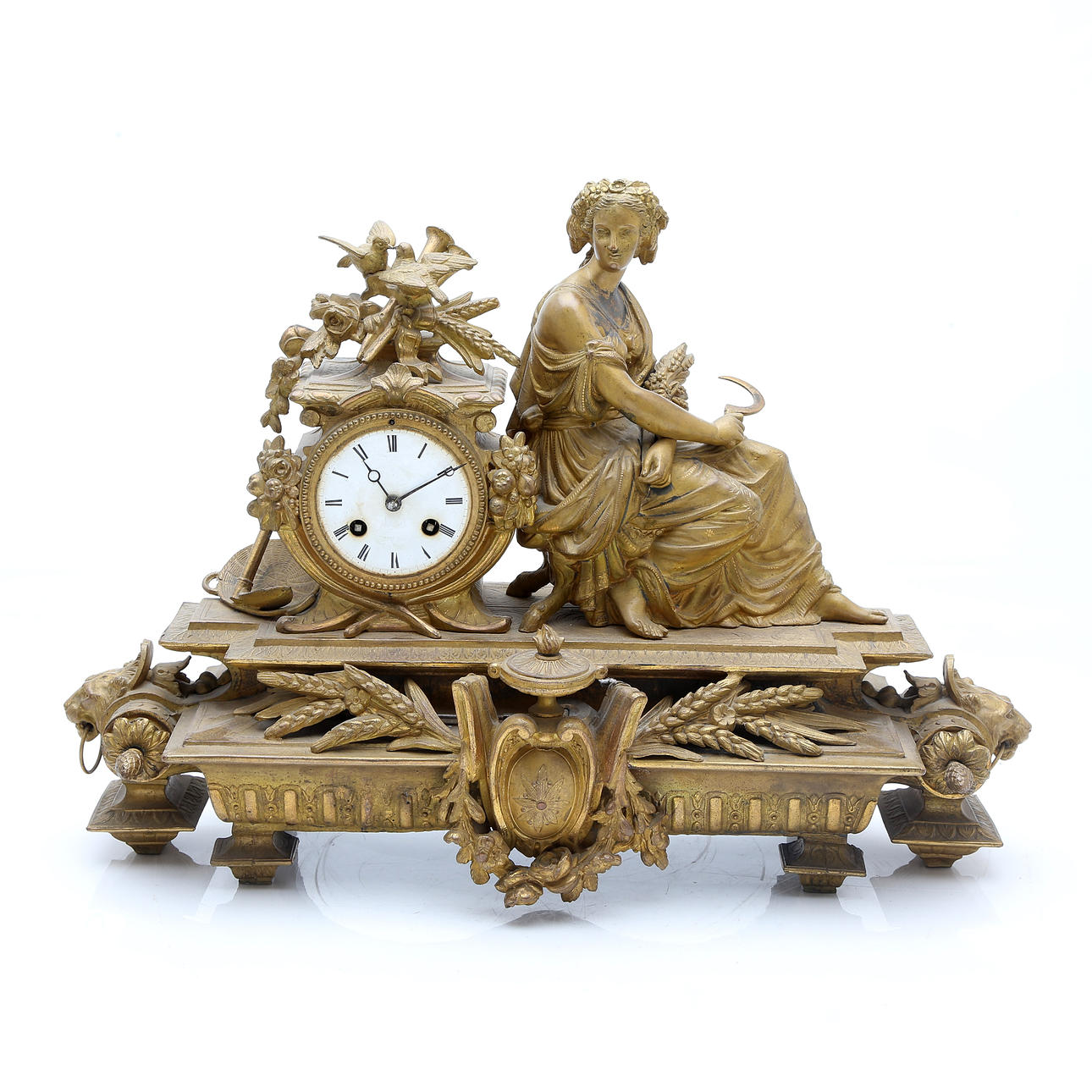 Louis Philippe-bordsur i förgylld brons, 1800-tal